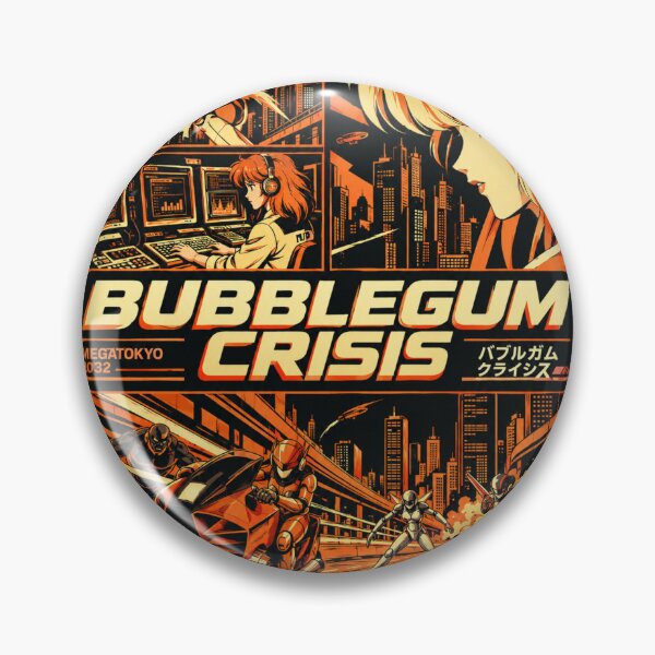 Item preview, Retro Cyberpunk Anime Mega Tokyo 2032 designed and sold by zumerdiego.