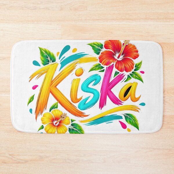 Item preview, Kiska Colorful Tropical Flower Art designed and sold by Design Sounds Studio.