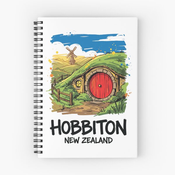 Item preview, Hobbiton New Zealand Fantasy Art Print designed and sold by Merch by Das Design Studio.