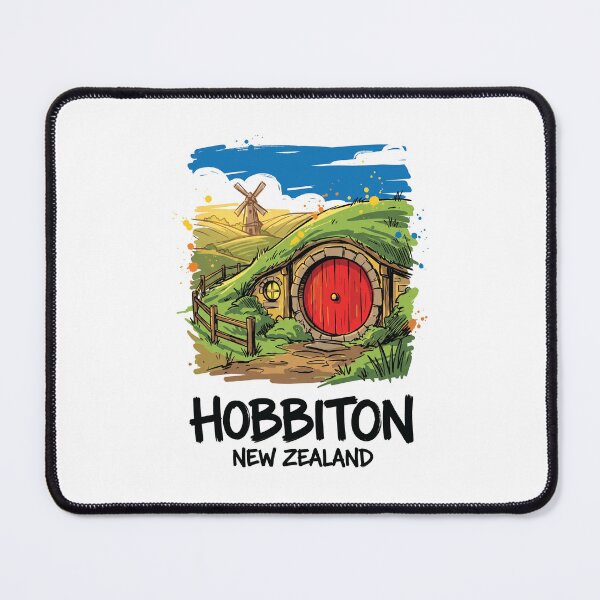Item preview, Hobbiton New Zealand Fantasy Art Print designed and sold by Merch by Das Design Studio.