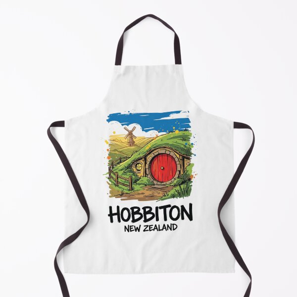 Item preview, Hobbiton New Zealand Fantasy Art Print designed and sold by Merch by Das Design Studio.