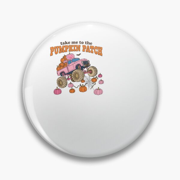 Item preview, Pink Monster Truck Pumpkin Patch Girls Fall designed and sold by KroghDs.