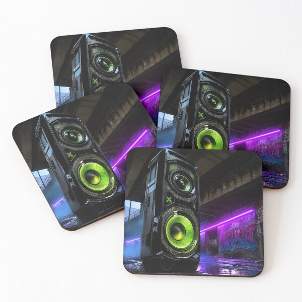 Item preview, Cyberpunk Neon Underground Bass System designed and sold by LazyDayzCo.