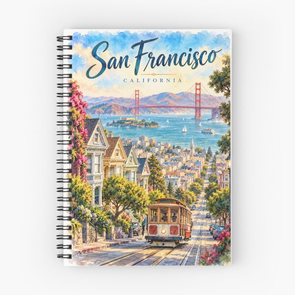 Item preview,  San Francisco California USA Travel poster designed and sold by TravelMarvel.