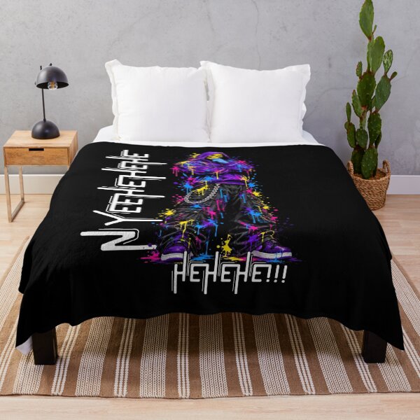 Item preview, Nyeh Heh Heh Spooky Skull Villain Retro Paint Drip Streetwear Art designed and sold by W&RParadise.
