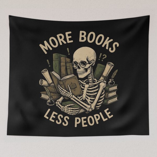 Item preview, more plants less people funny skeleton  designed and sold by Emmatshirt1.