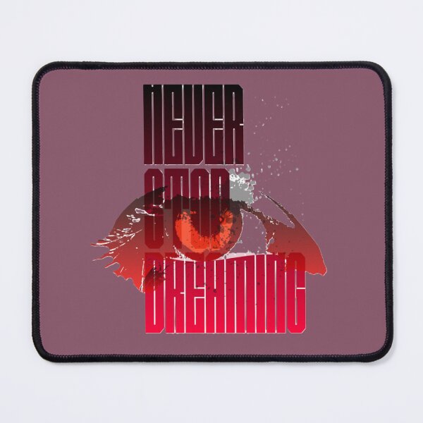 Item preview, Never Stop Dreaming Red Eye Graphic Typography Vintage Streetwear designed and sold by Gillfamilystore.
