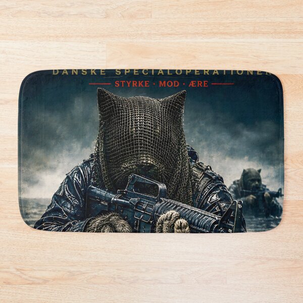 Item preview, Special Forces Cat Posters - Kongelige Danske Marine Frømandskorpset (DK) designed and sold by OPERATOR-7794.