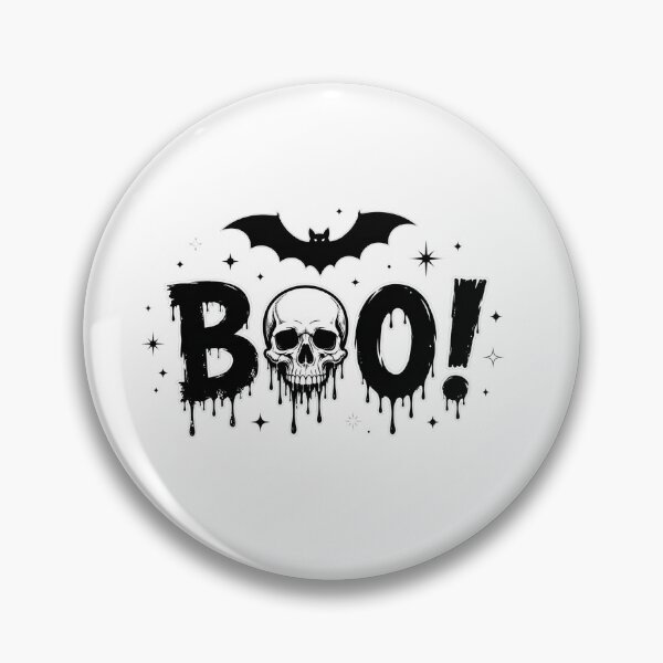 Item preview, BOO! Skull Dripping Halloween Bat Stars Spooky Graphic designed and sold by VYBE DARK Studio.