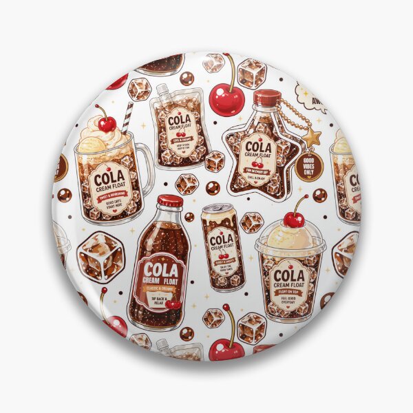Artikelvorschau, Süßer Cola-Creme-Float, nahtlos entworfen und verkauft von KJackArtwork.