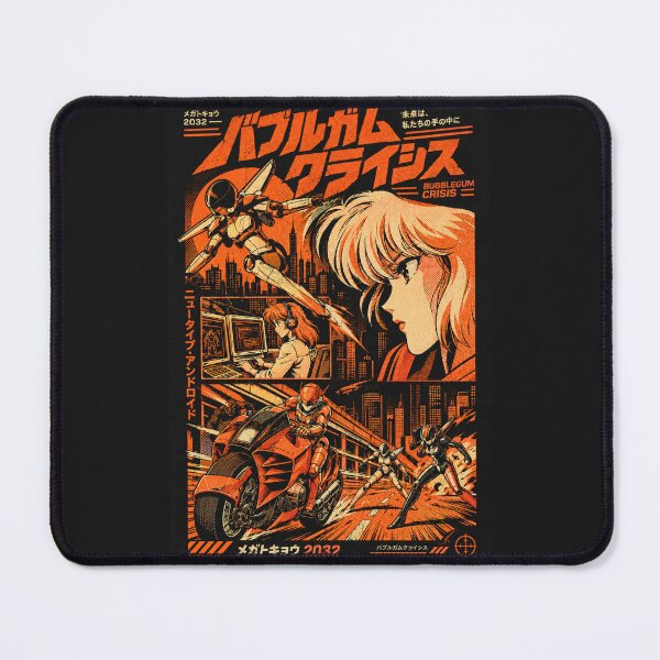 Item preview, Mega Tokyo 2032 Retro Cyberpunk Anime Art designed and sold by zumerdiego.