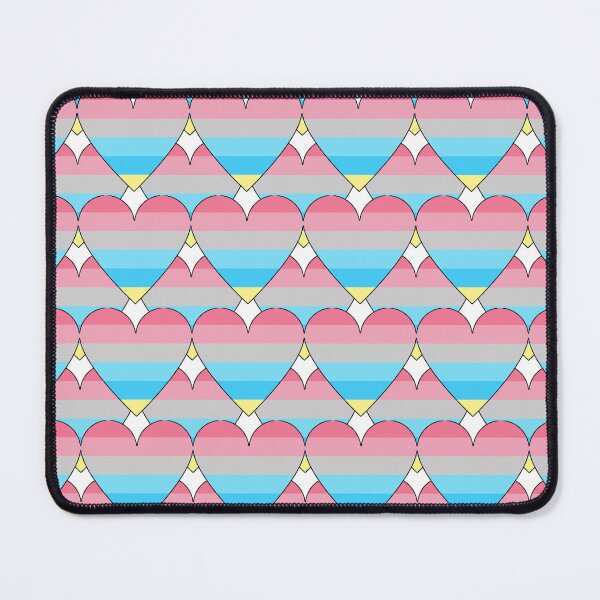 Item preview, Heart With Genderflux Flag Pattern designed and sold by TheIconSmith.