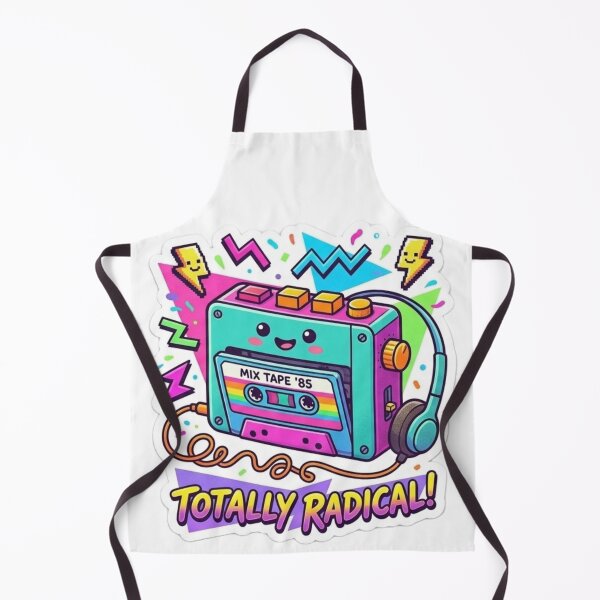 Item preview, Totally Radical 80s Retro Cassette Player designed and sold by GeniusCorner.