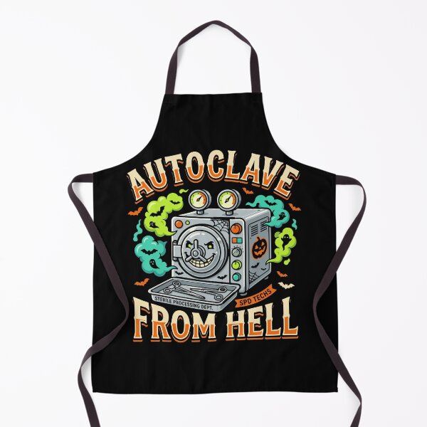 Item preview, Sterile Processing Technician Halloween Autoclave From Hell T-Shirt designed and sold by Uglyandcute.