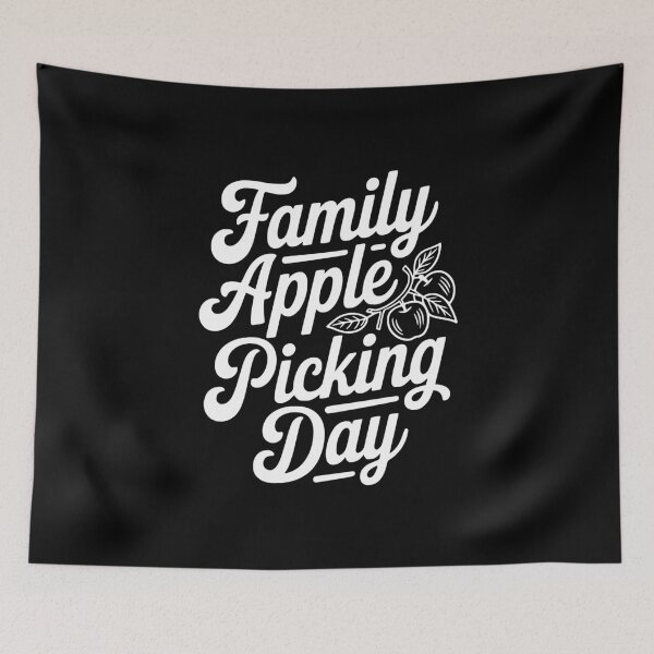 Item preview, Family Apple Picking Day designed and sold by Frank Ring.