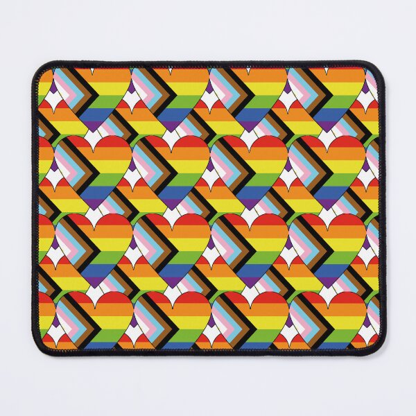 Item preview, Heart With Lgbti Flag Pattern designed and sold by TheIconSmith.