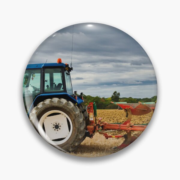 Item preview, Blue Tractor with Red Plough designed and sold by JEZ22.