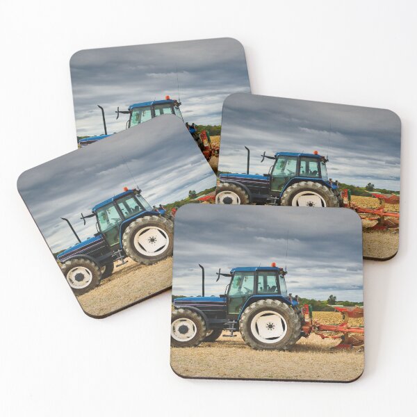 Item preview, Blue Tractor with Red Plough designed and sold by JEZ22.