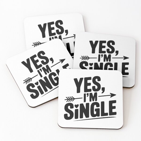 Artikelvorschau, Ja, ich bin Single. entworfen und verkauft von Frank Ring.