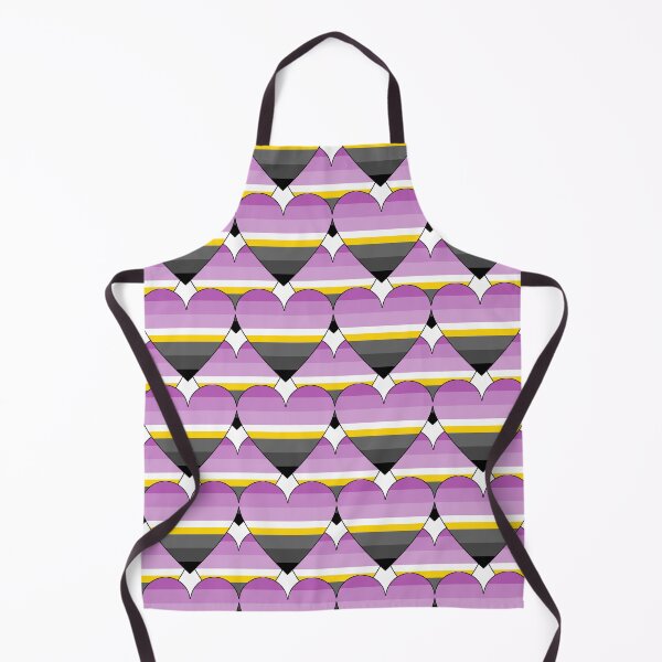 Item preview, Heart With Monosexual Flag Pattern designed and sold by TheIconSmith.