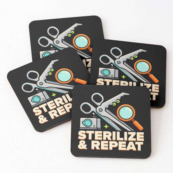 Item preview, Sterile Processing Technician Halloween Sterilize Repeat SPD T-Shirt designed and sold by Uglyandcute.