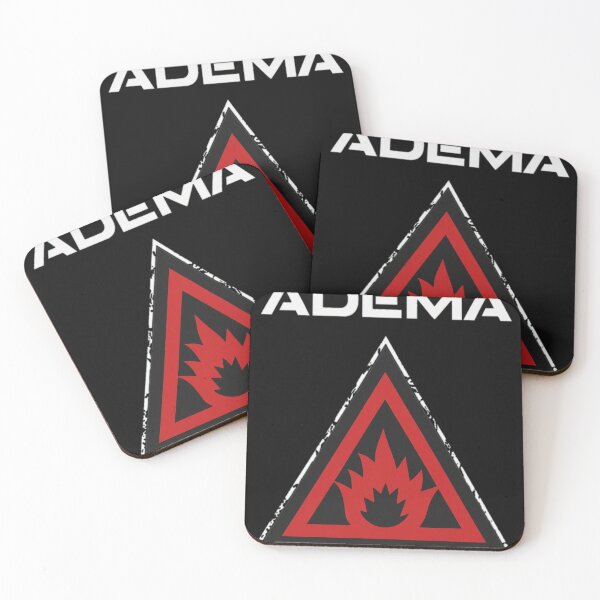 Item preview, ADEMAS Band Rock Warning Fire designed and sold by YuriaAbisarStu.