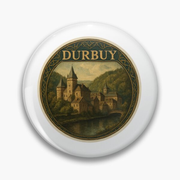 Item preview, Durbuy Castle Belgium Sticker designed and sold by Imaginarium of Chaos falcon88 .