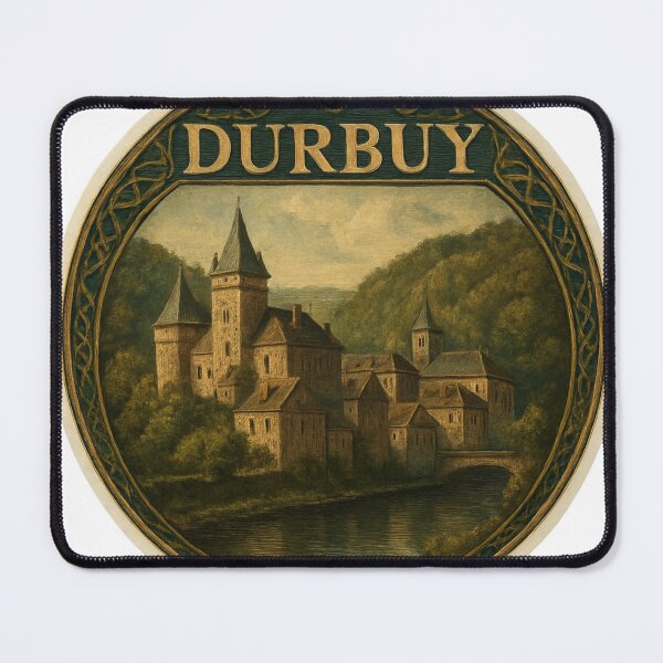 Item preview, Durbuy Castle Belgium Sticker designed and sold by Imaginarium of Chaos falcon88 .