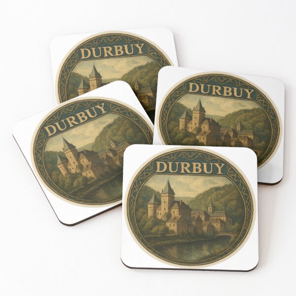 Item preview, Durbuy Castle Belgium Sticker designed and sold by Imaginarium of Chaos falcon88 .