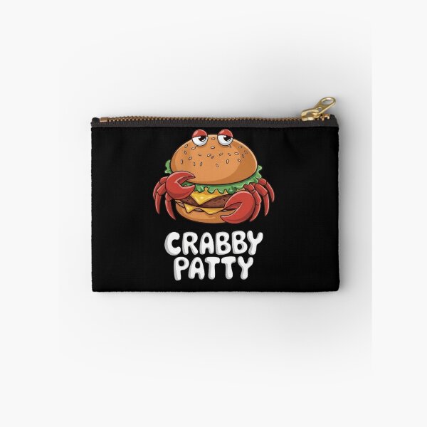 Item preview, Crabby Patty Funny Crab Burger Food Pun Graphic designed and sold by haitrieuic96.