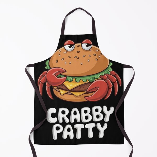 Item preview, Crabby Patty Funny Crab Burger Food Pun Graphic designed and sold by haitrieuic96.