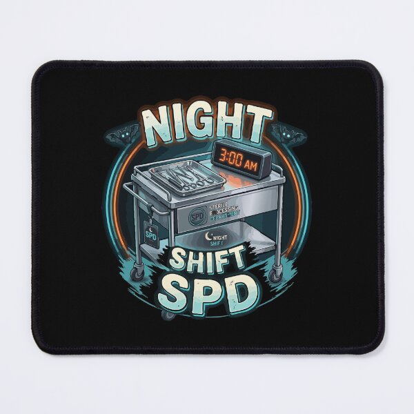 Item preview, Sterile Processing Technician Night Shift Halloween SPD Tech T-Shirt designed and sold by Uglyandcute.