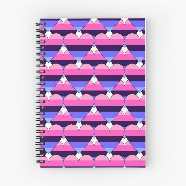 Item preview, Heart With Omnisexual Flag Pattern designed and sold by TheIconSmith.