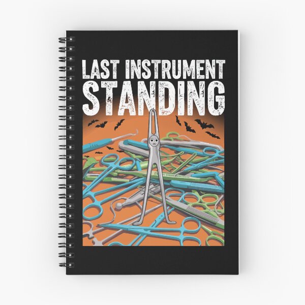 Item preview, Sterile Processing Technician Halloween Last Instrument Standing T-Shirt designed and sold by Uglyandcute.