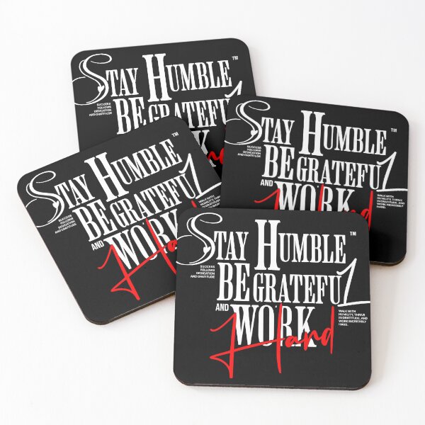 Item preview, Stay Humble Be Grateful Work Hard T-Shirt, Bold Typography Motivational Tee, Inspirational Quote Shirt, Success Mindset Gift designed and sold by vec4u.