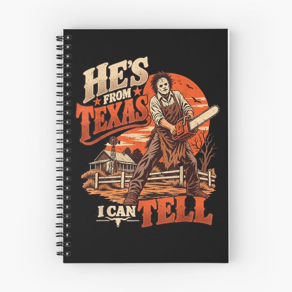 Item preview,  Hes from Texas I Can Tell Chainsaw Witch Horror Halloween  designed and sold by Szartstudios.
