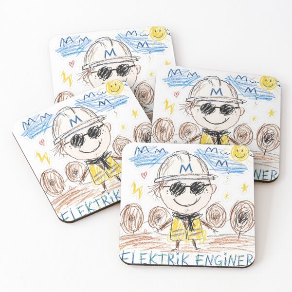 Item preview, Cute Future Electrical Engineer Crayon Art designed and sold by sanawnaw154.