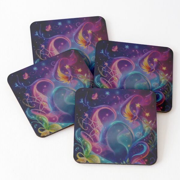Item preview, Whimsical Cosmic Nebula Portal - Cosmic Witchcore Art designed and sold by Vhelir-Art.