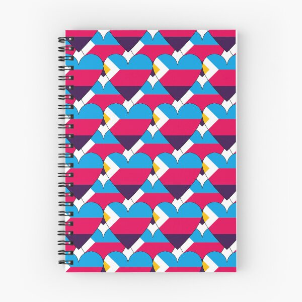 Item preview, Heart With Polyamory Flag Pattern designed and sold by TheIconSmith.