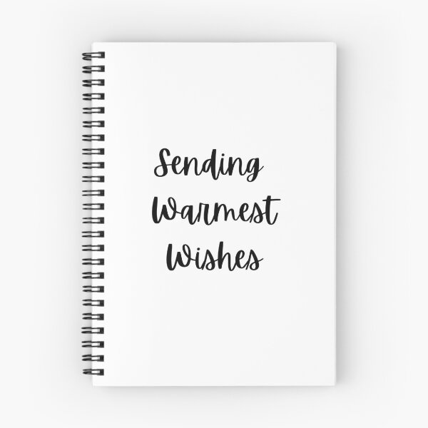 Item preview, Sending warmest wishes - gift quote design  designed and sold by Arabics Word Only.