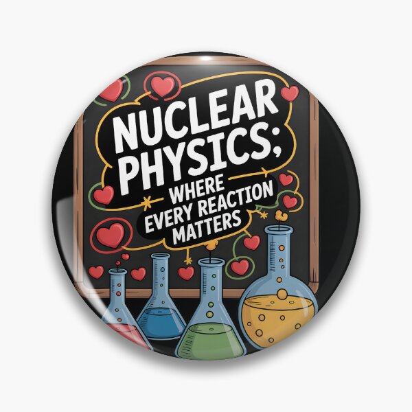 Item preview, Nuclear Physics Physicist Atom Quantum Fission Radiation Science (24) designed and sold by DistortedDemon.