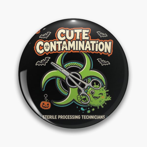 Item preview, Sterile Processing Technician Halloween Cute Contamination SPD Tech T-Shirt designed and sold by Uglyandcute.