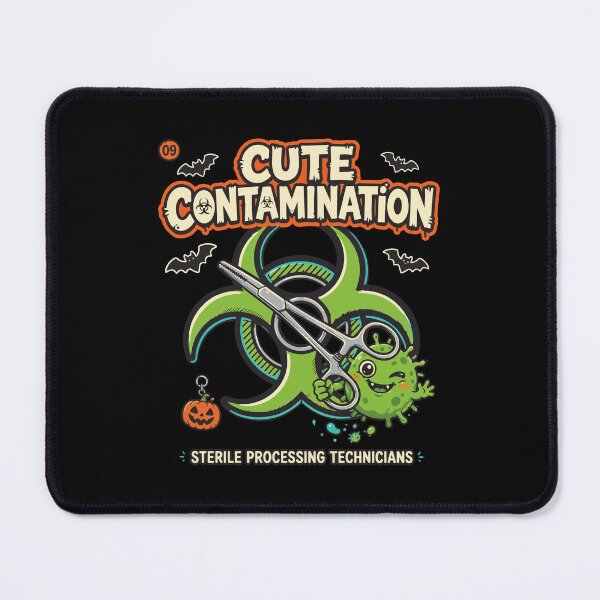 Item preview, Sterile Processing Technician Halloween Cute Contamination SPD Tech T-Shirt designed and sold by Uglyandcute.