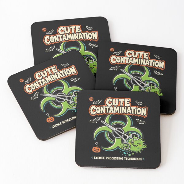Item preview, Sterile Processing Technician Halloween Cute Contamination SPD Tech T-Shirt designed and sold by Uglyandcute.