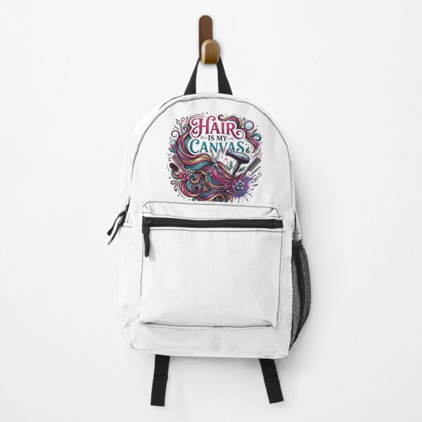 Item preview, Hair Is My Canvas - Trendy Salon Stylist Illustration designed and sold by PixelStyle Studio.