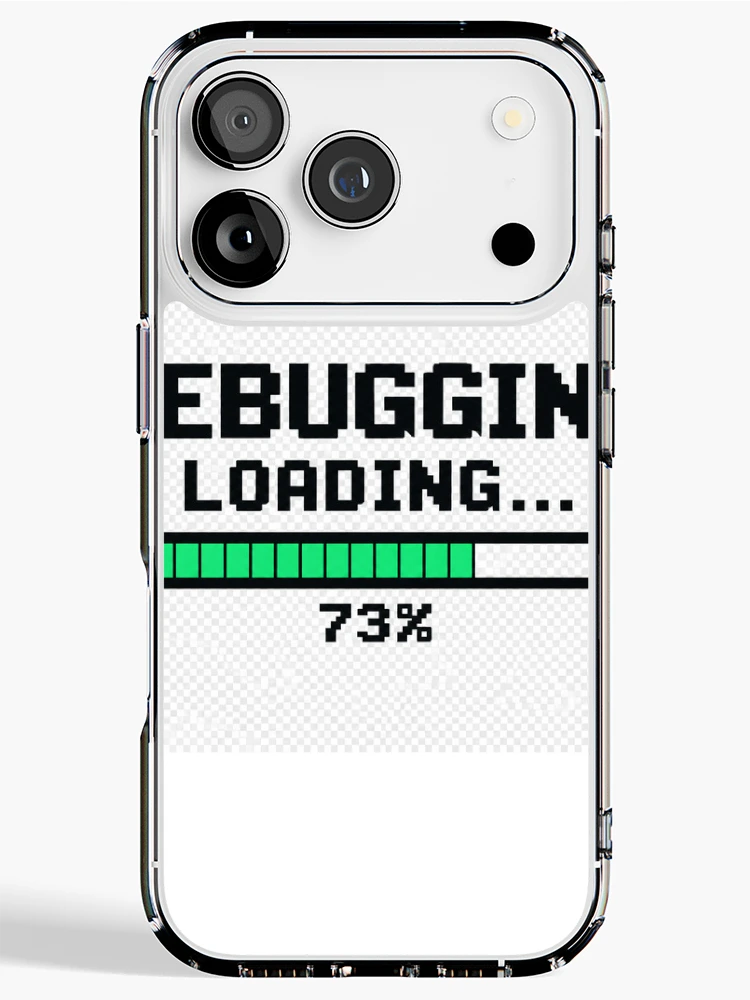 Thumbnail 1 of 5, iPhone Case, Debugging Loading Programmer designed and sold by npcft.