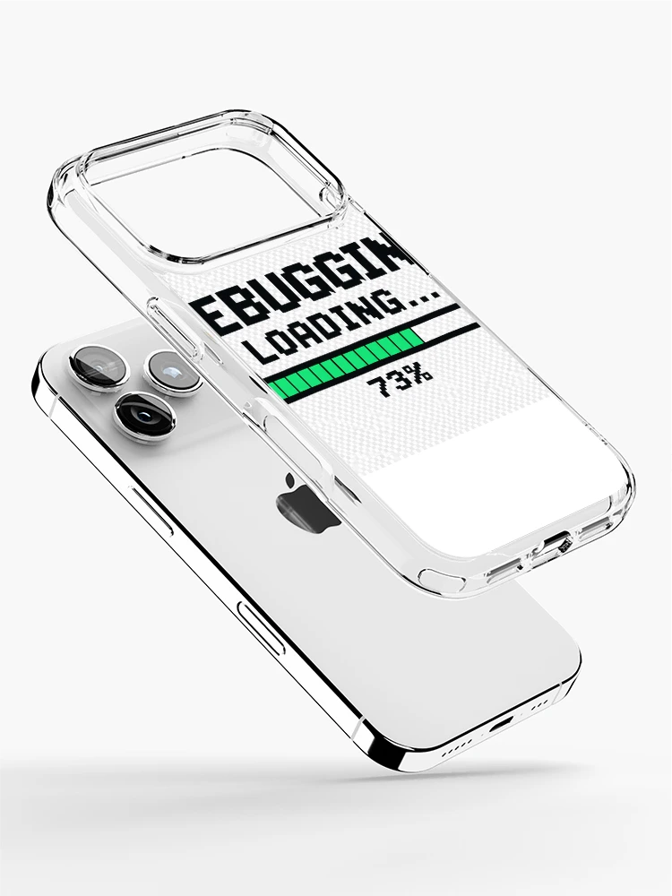 Thumbnail 2 of 5, iPhone Case, Debugging Loading Programmer designed and sold by npcft.