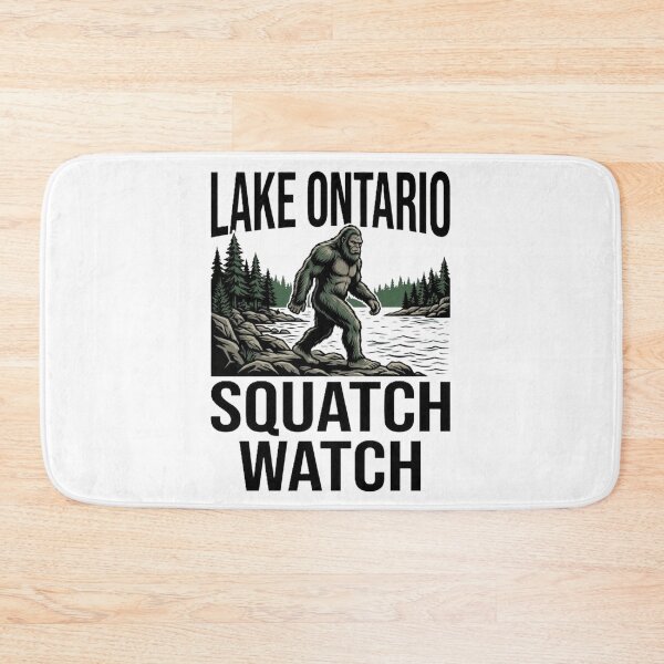 Item preview, Lake Ontario Squatch Watch Funny Bigfoot Sasquatch Camping Fishing Outdoor Nature Cryptid Design designed and sold by 519xdesign.