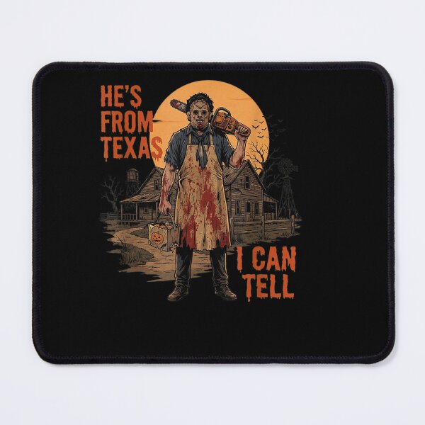 Item preview, Hes from Texas I Can Tell Funny Halloween Skeleton Horror designed and sold by Szartstudios.