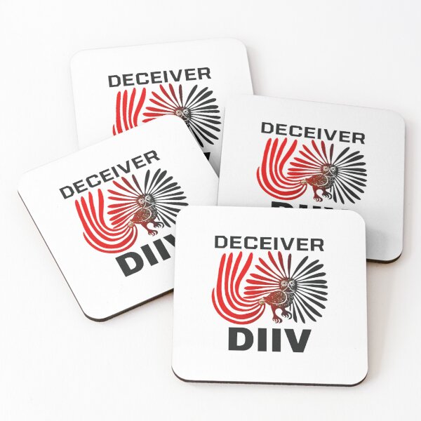 Item preview, DECEIVERS DIIVS Owl Red Black designed and sold by Oluwa290Arts.